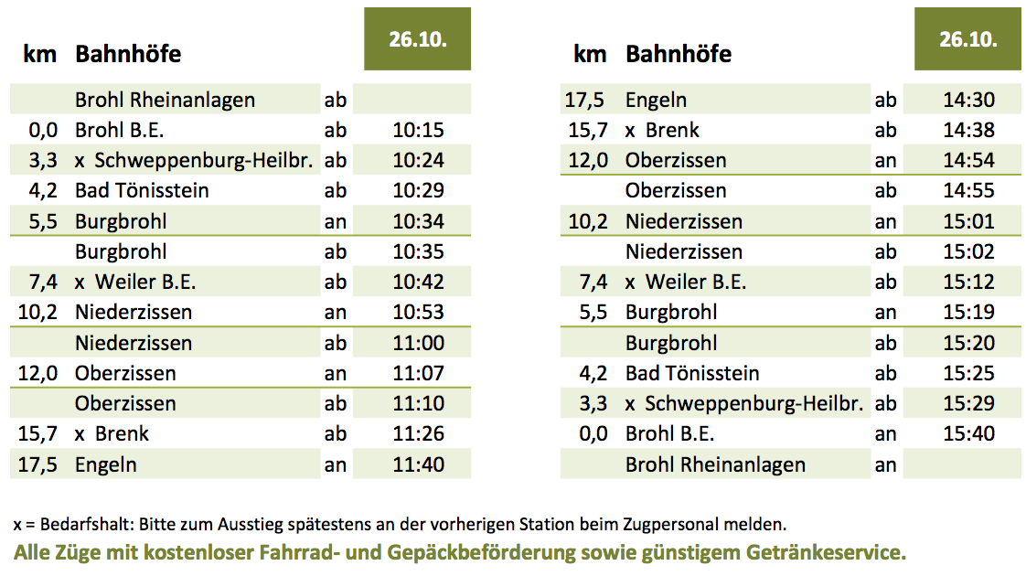 250102 Fahrplane 2025 grun 2610